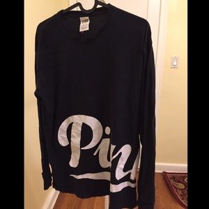 Black pink/Victoria's secret sweater